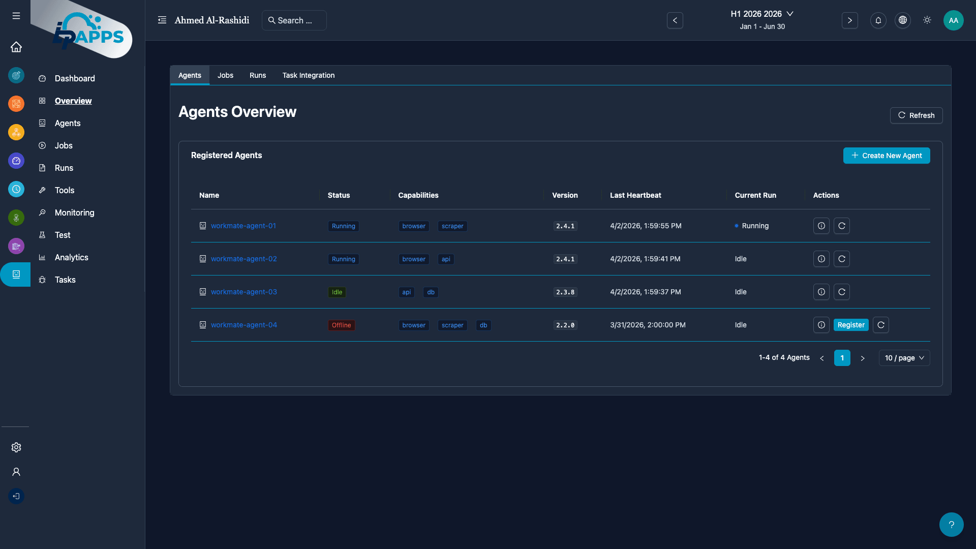 وكيل العمل الذكي