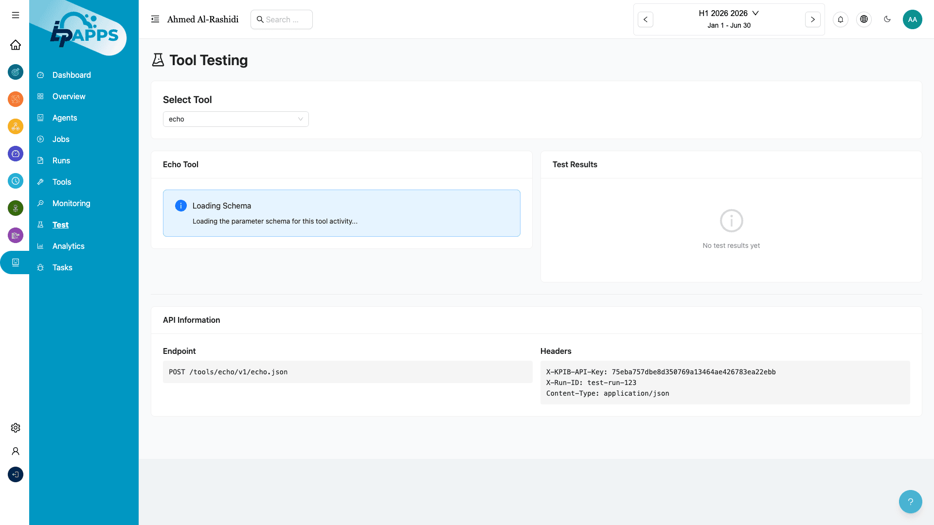 Tool Testing Sandbox