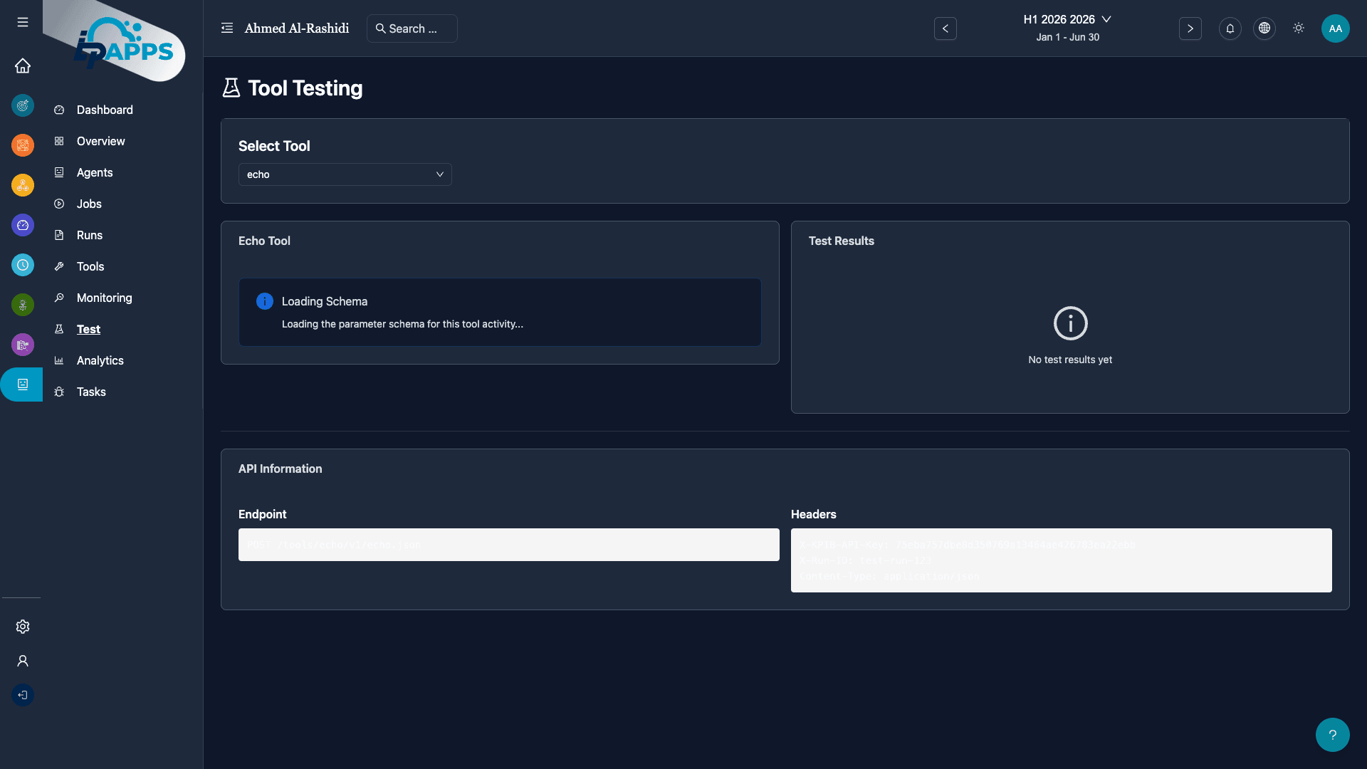 Tool Testing Sandbox