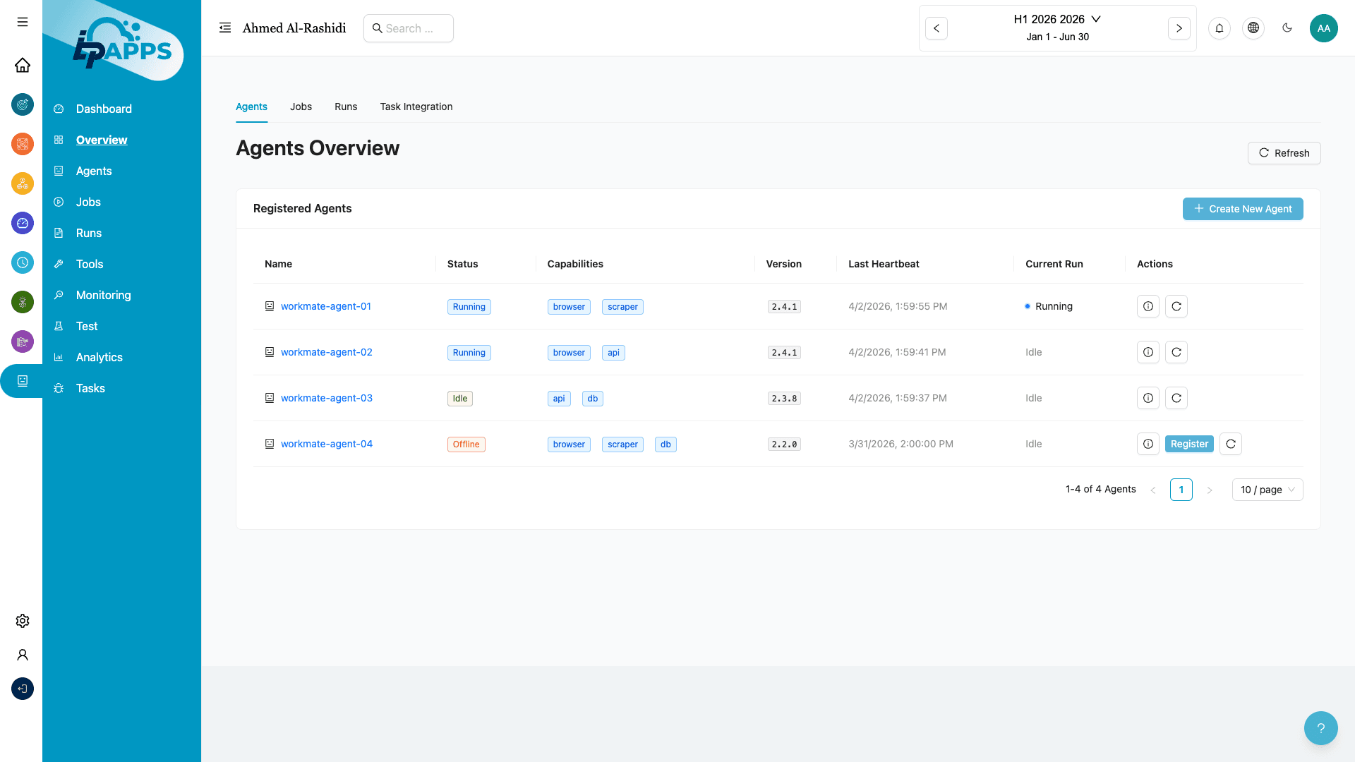 وكيل العمل الذكي