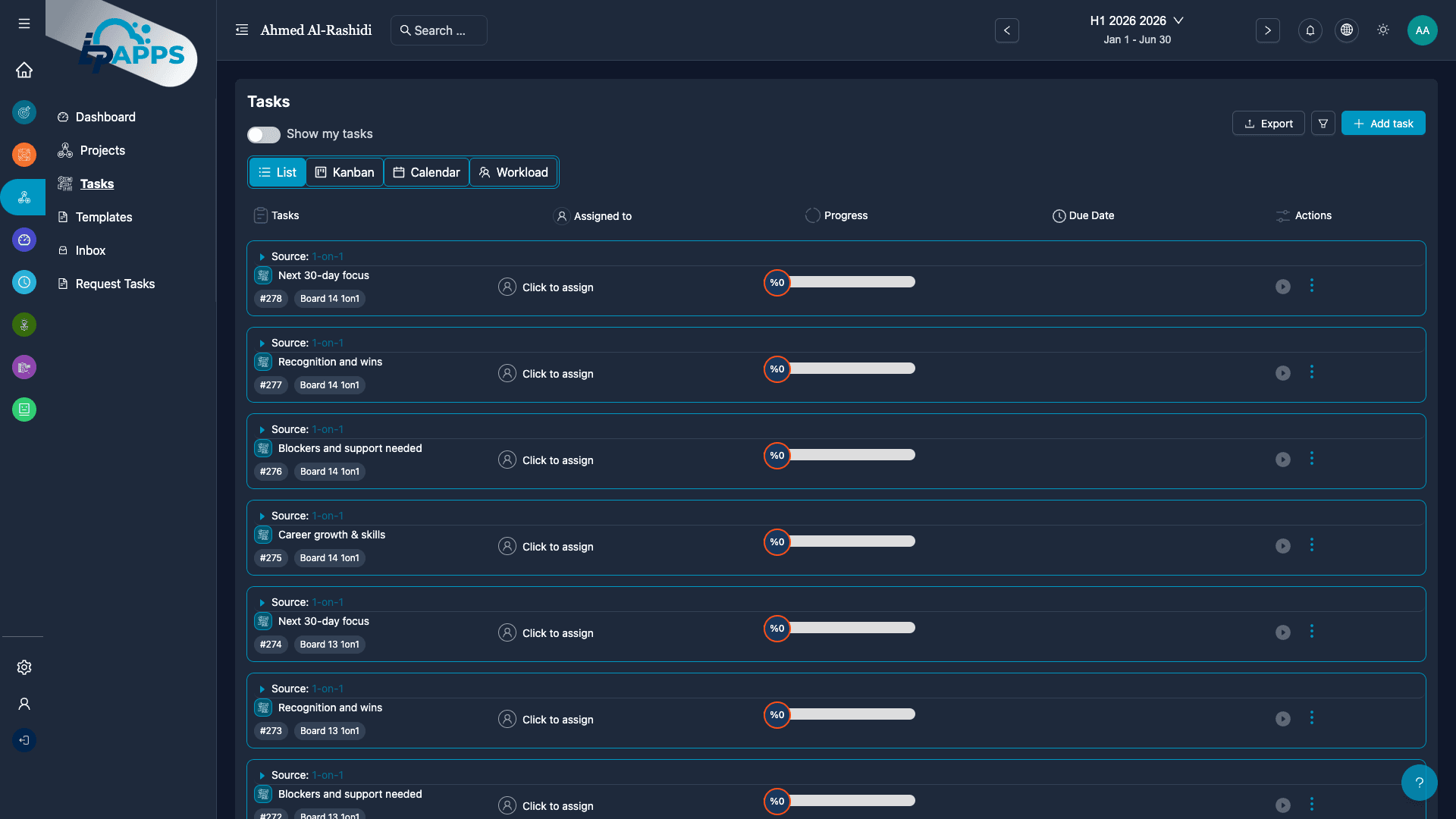 Create, Prioritize & Track Every Task