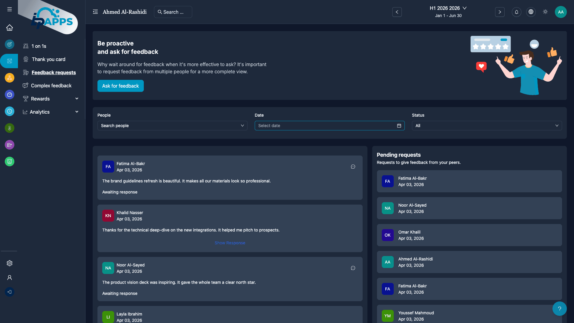 Anonymous Feedback Wall