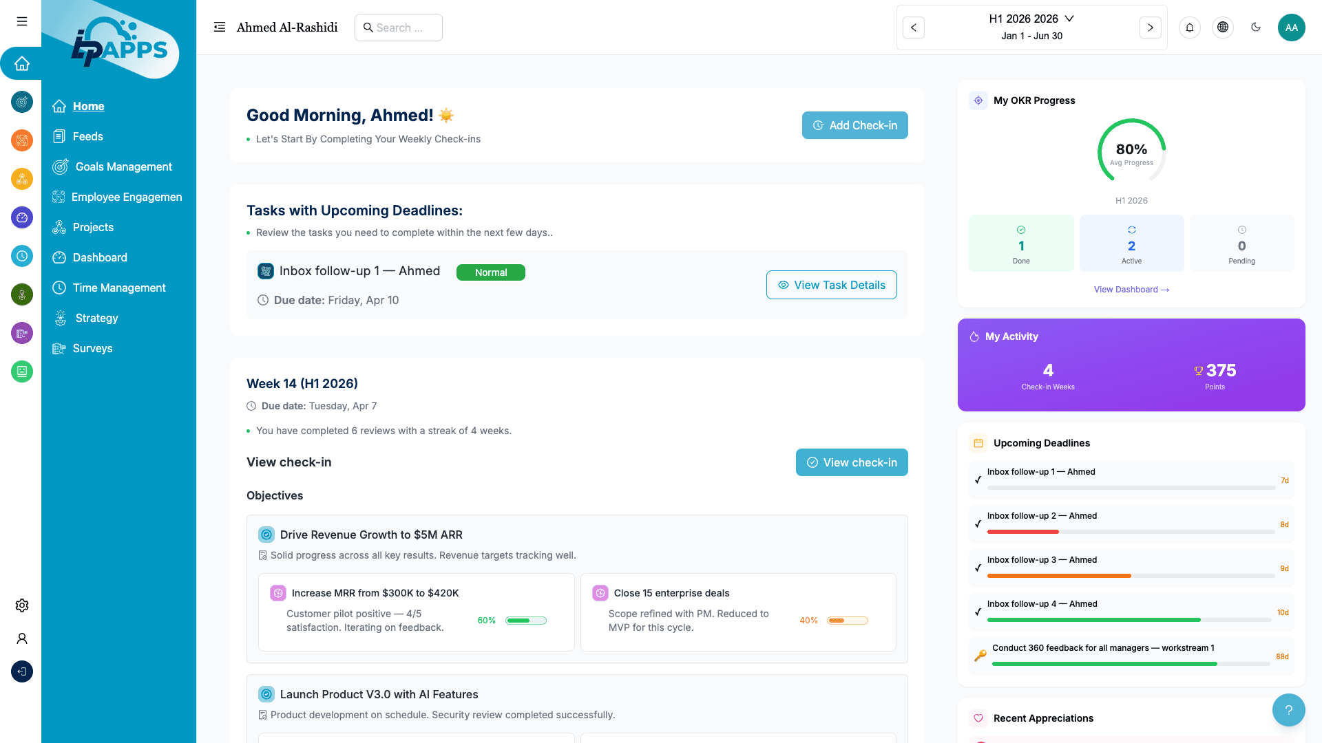 OKR Dashboard