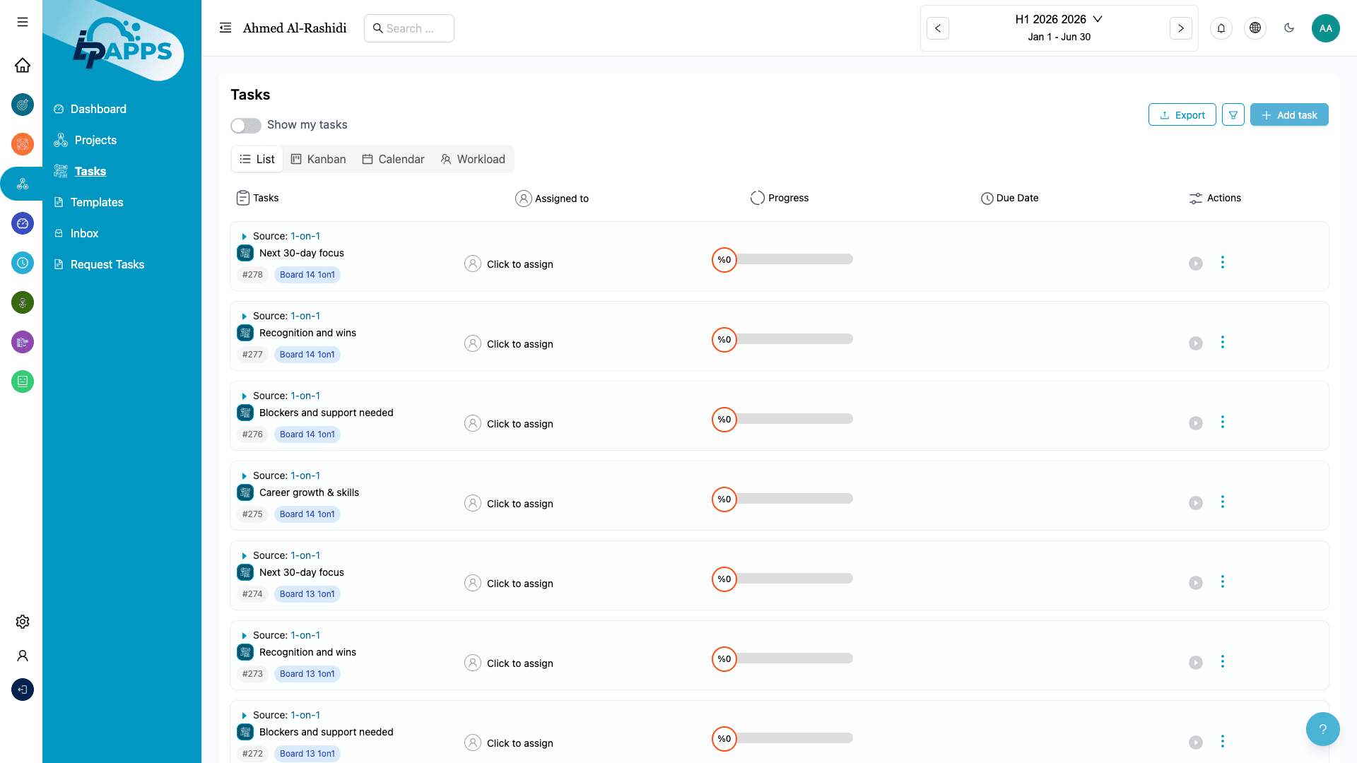 Create, Prioritize & Track Every Task